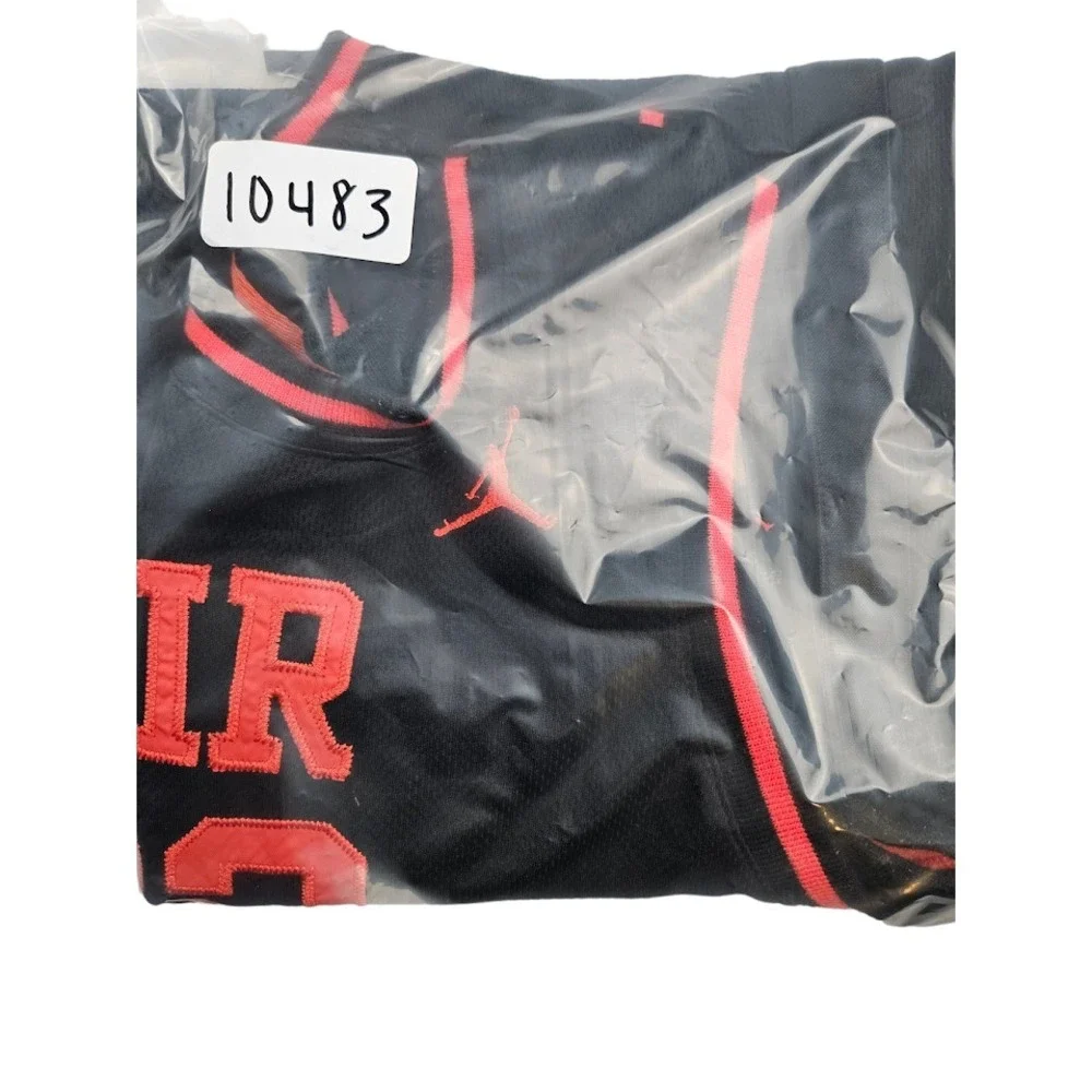 Nike Air Jordan Jersey Youth Large Black Michael 23 Fly Since 1982 Stitched
